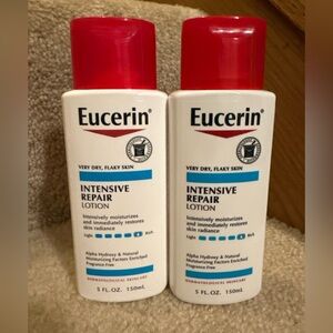 Eucerin Intensive Repair Lotion - White and Red